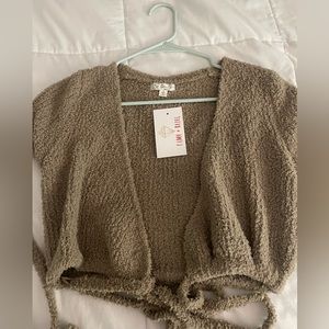 Cropped sweater
